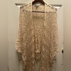 PRE-OWNED OLIVIA SKY WOMEN'S CROCHET SHAWL- LARGE
